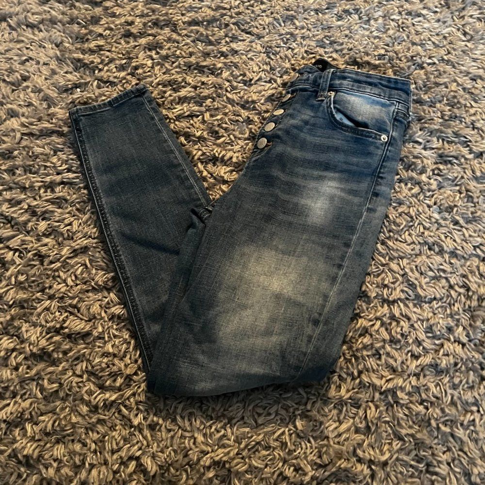 Lucky brand bridgette ankle high rise jeans size 6/28